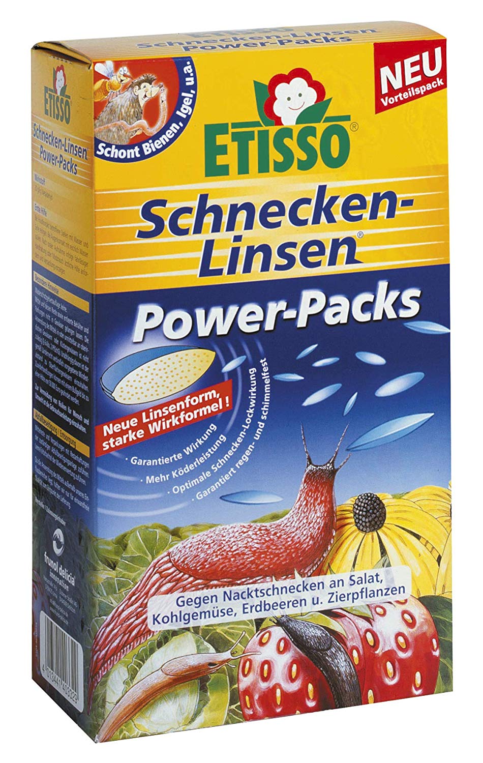 Gartendeko Schnecke Schön Etisso Schnecken Linsen 4x200g Power Packs