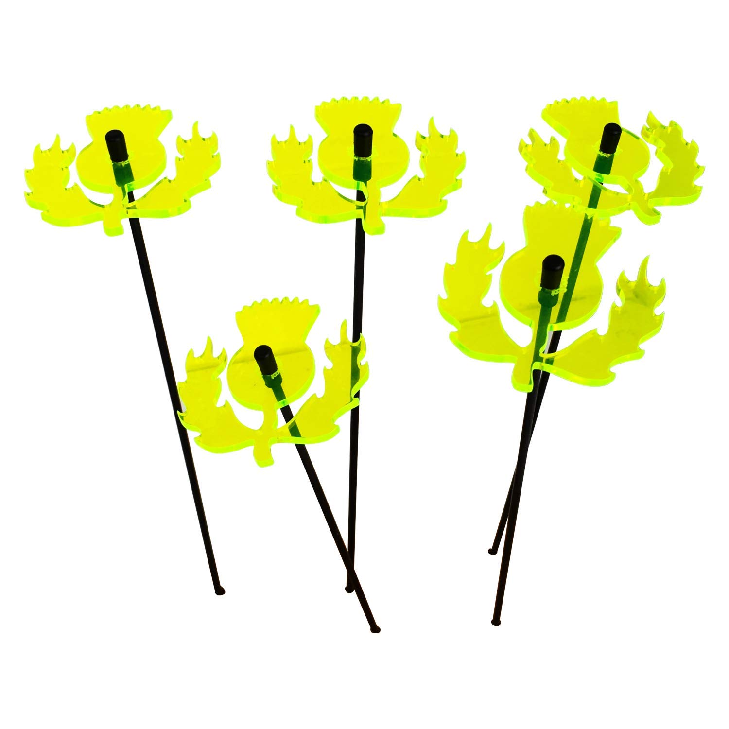 Gartendeko Stab Best Of 6cm ¸¸ Mit 25cm Stab Farbe Gelb Gartenstecker Geschenk