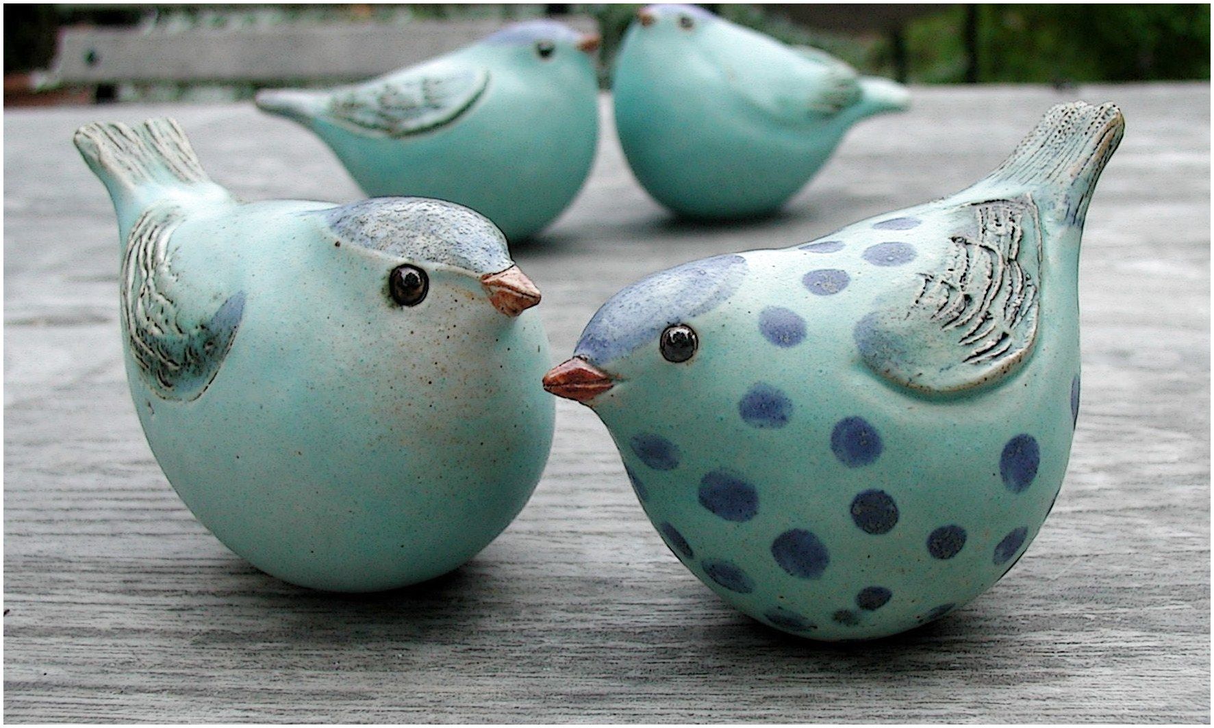 Gartendeko Terracotta Inspirierend Blue Birds Ceramichomedecor Ceramic Homedecor Click now