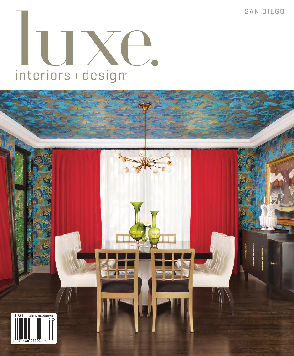 Gartendesigner Genial Luxe Interior Design San Diego by Sandow Media issuu