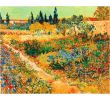 Gartengestaltung Bilder Modern Frisch 2019 Hand Painted Vincent Van Gogh Oil Paintings Canvas Bluhender Garten Mit Pfad Modern Art Landscape Wall Decor From Kixhome $101 51