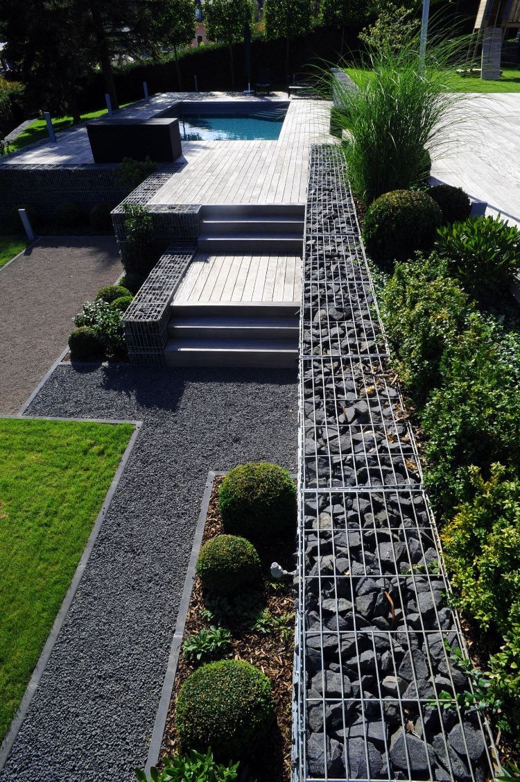Gartengestaltung Hanglage Best Of Steinmauer Garten Gestaltungsideen Mauersysteme