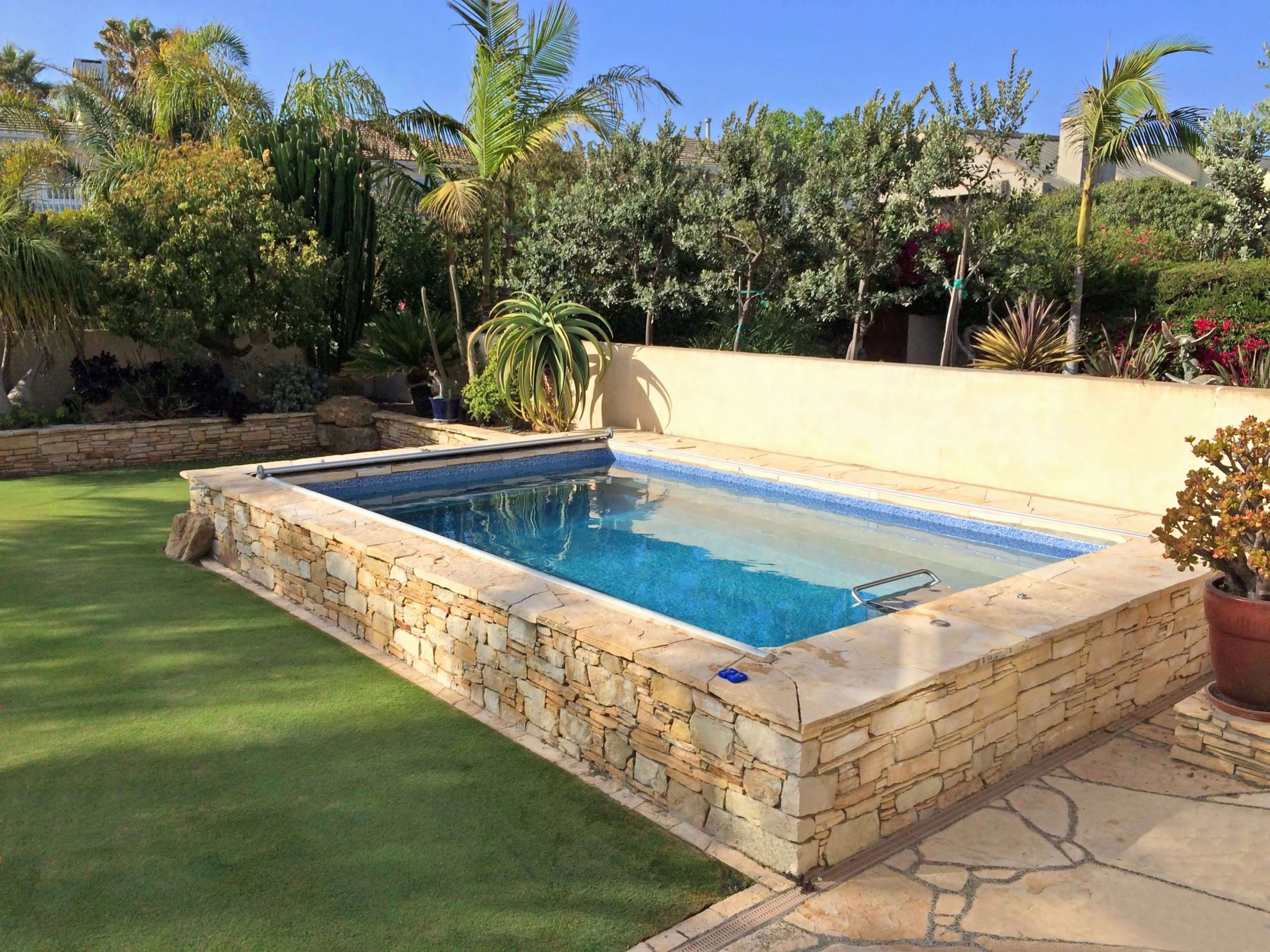 Gartengestaltung Mit Pool Neu Pool Im Kleinen Garten — Temobardz Home Blog