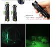 Gartengestaltung Online Elegant Waterproof Hunting Green Light Flashlight torch Led Tactical