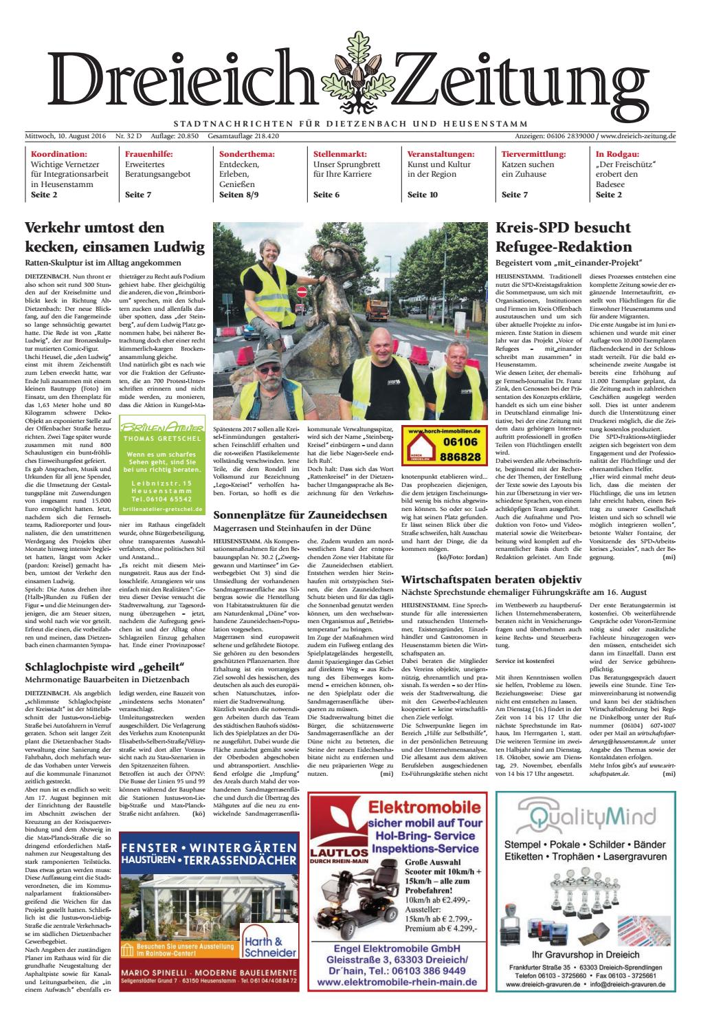 Gartenskulpturen Holz Einzigartig Dz Online 032 16 D by Dreieich Zeitung Fenbach Journal issuu