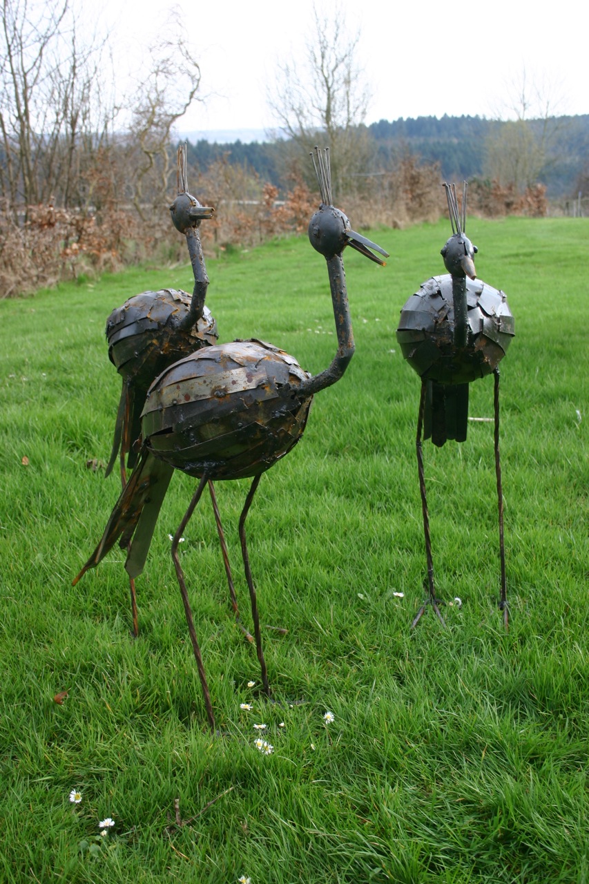 Gartenskulpturen Metall Rost Genial Metall Skulpturen Für Den Garten