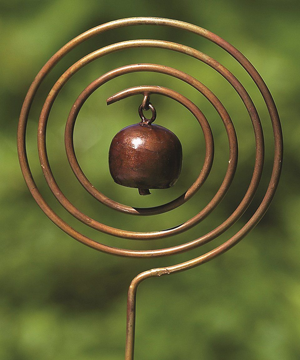 Gartenstecker Rost Inspirierend Take A Look at This Bronzed Circle Bell Garden Stake today