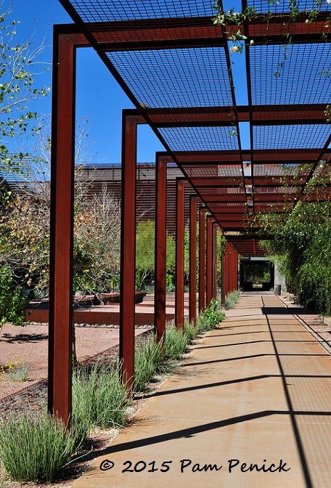 GartenstrÃ¤ucher Inspirierend Corten Arbors at Arizona State University Polytechnic