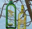 Glas Deko Garten Elegant Limited Edition 1 5 Liter Wine Bottle Wind Chime