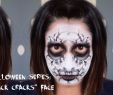 Halloween Accessoires Einzigartig Halloween Series Easy "black Cracks" Face Makeup Tutorial