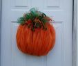 Halloween Deko Inspirierend Pumpkin Deco Mesh Wreath for Fall Thanksgiving Halloween