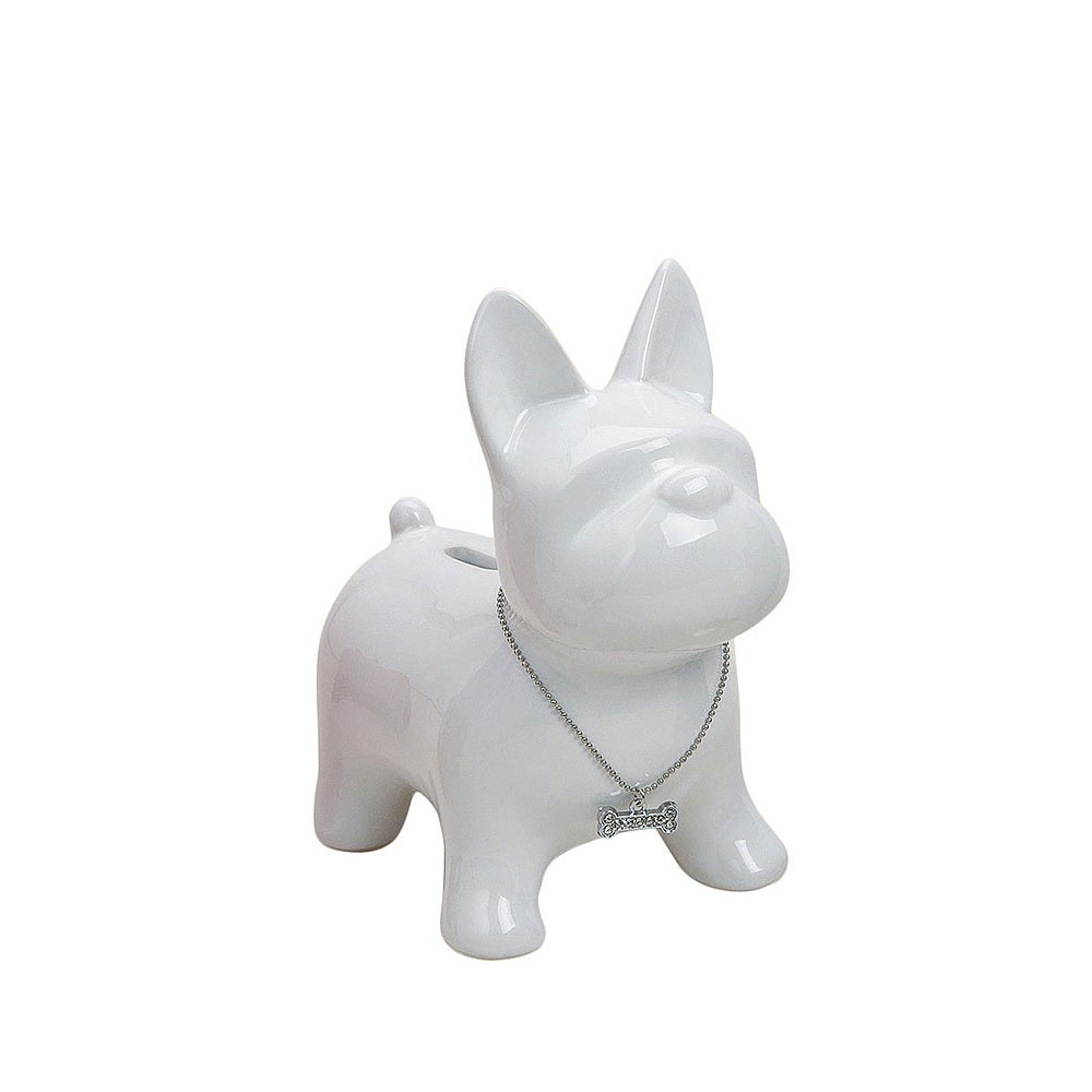 Deko Hund Garten Einzigartig Spardose Hund Keramik 15 X 10 X 17 Weiß