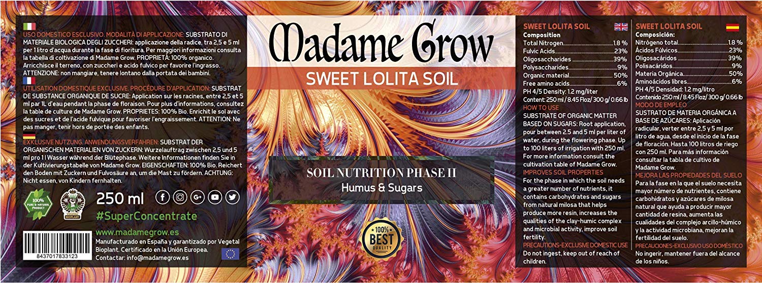 Exklusive Gartendeko Inspirierend Madame Grow 420 Dünger Cannabis Dünger organischer Dünger