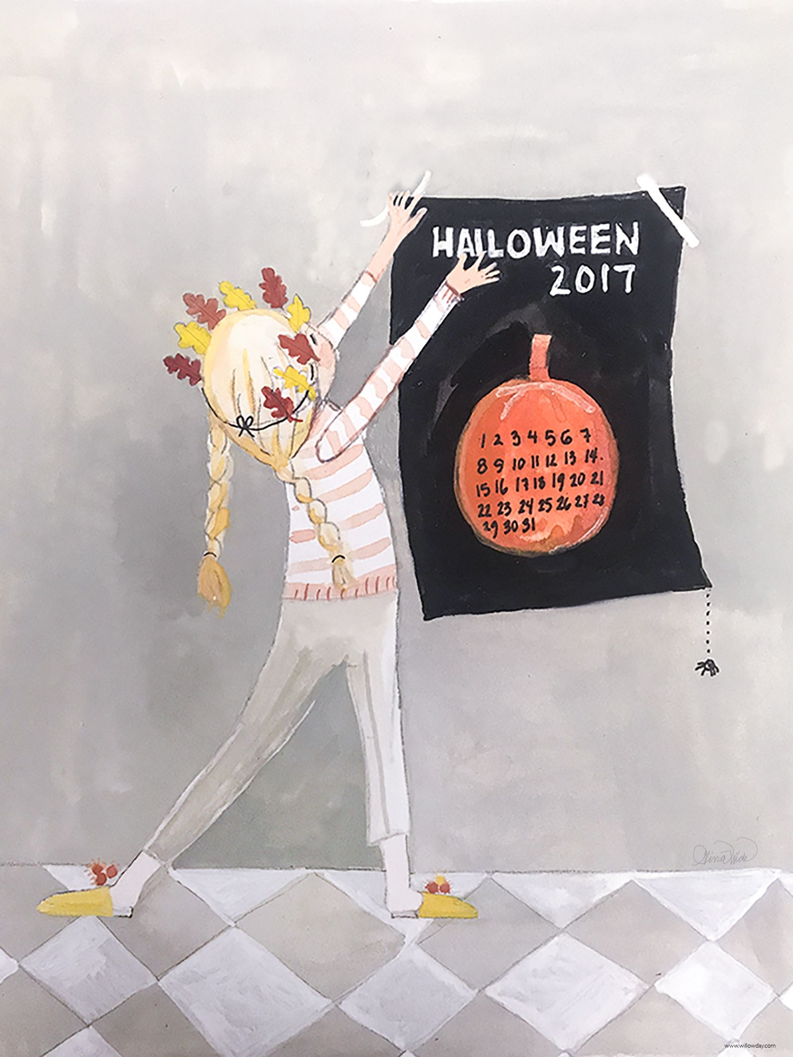 Halloween Kinder Schön Halloween Countdown