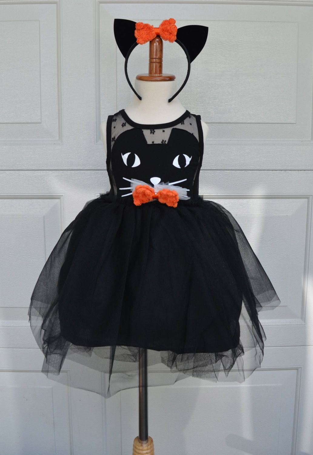 Halloween Kleid Schön Black Cat Tutu Dress Halloween Costume Kitty Ears