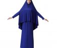 Halloween Kleid Schwarz Best Of Großhandel Muslim Lady Thobe Mit Hijab Zweiteiliger islamischer Kaftan Dubai Langes Kleid Hochelastisches Kleid Für Muslimische Frauen Von byshanel