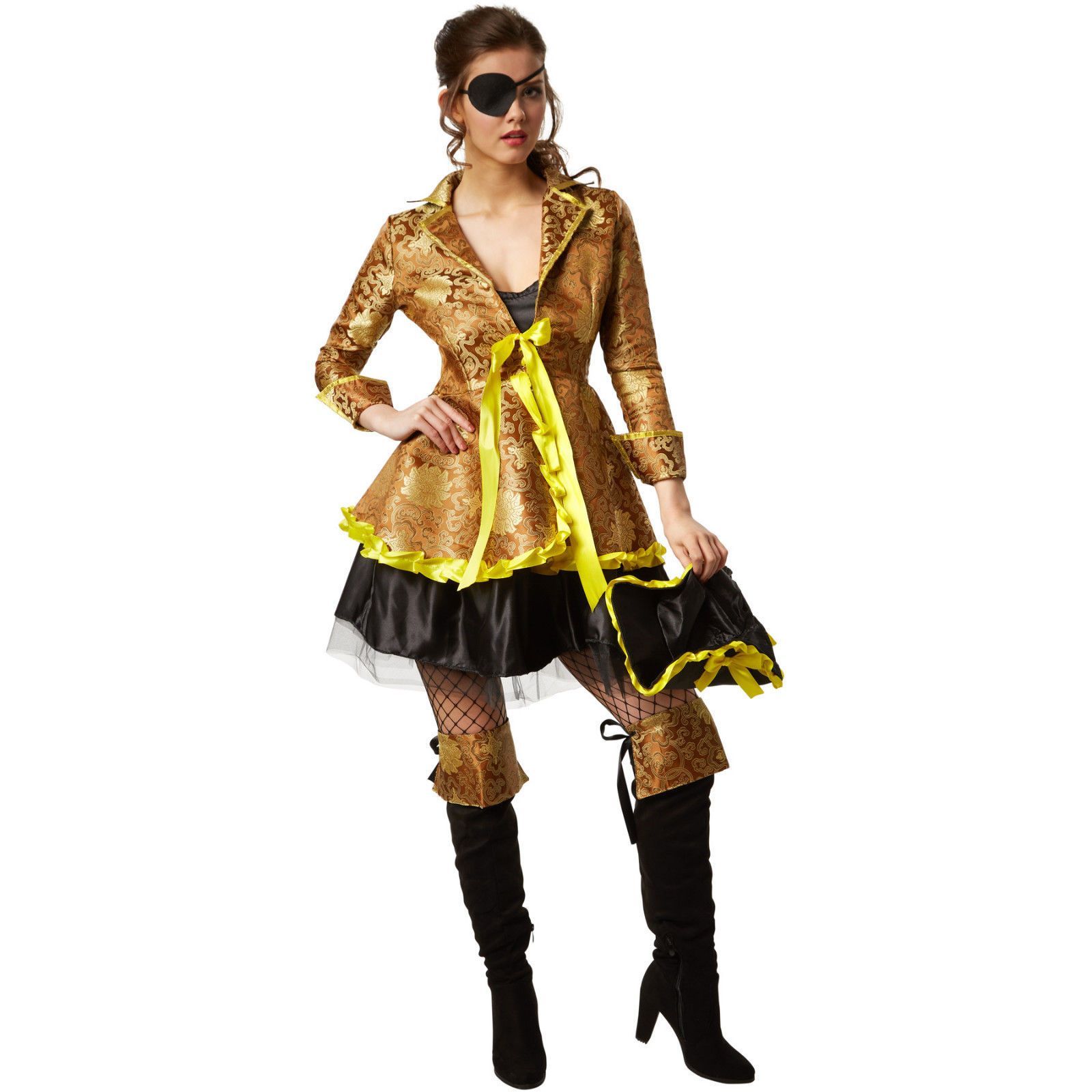Halloween Kleider Damen Frisch Werbung Frauenkostüm Korsarin Piratenkostüm Seeräuber