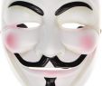 Halloween Kleider Elegant Mens V for Vendetta Masquerade Halloween Guy Fawkes Mask