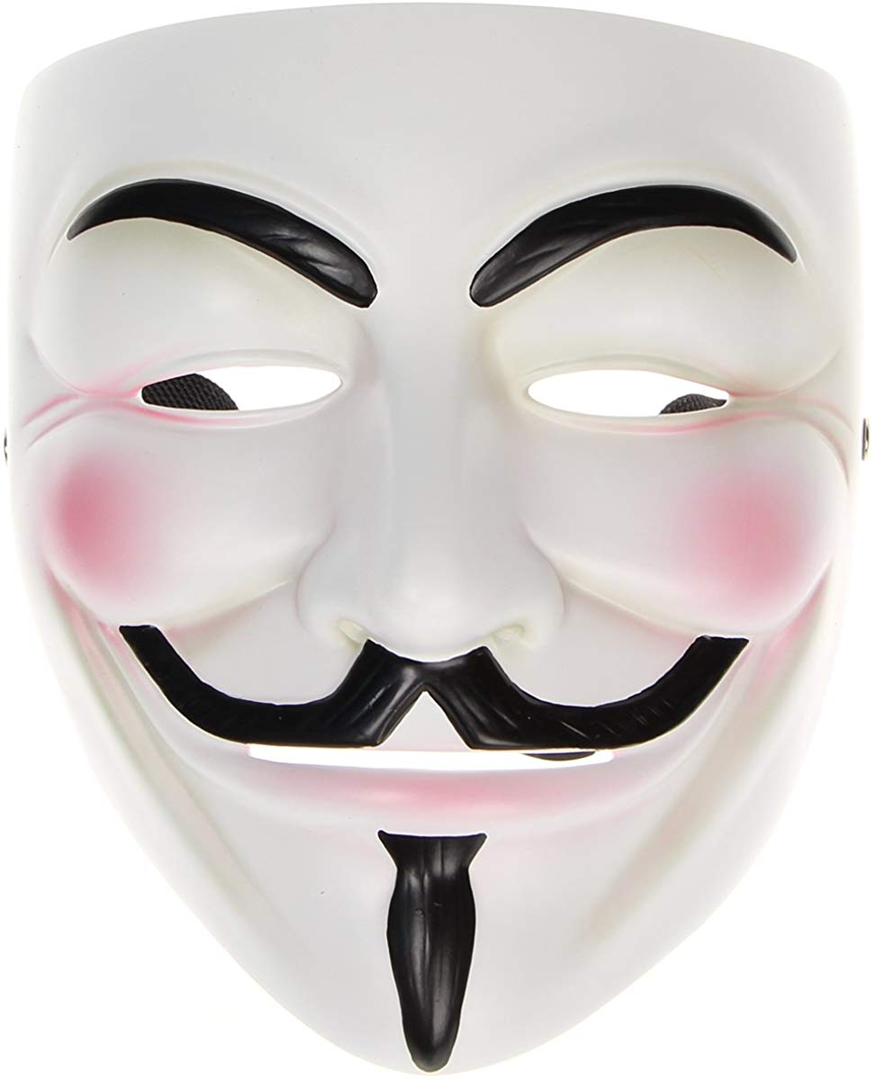Halloween Kleider Elegant Mens V for Vendetta Masquerade Halloween Guy Fawkes Mask
