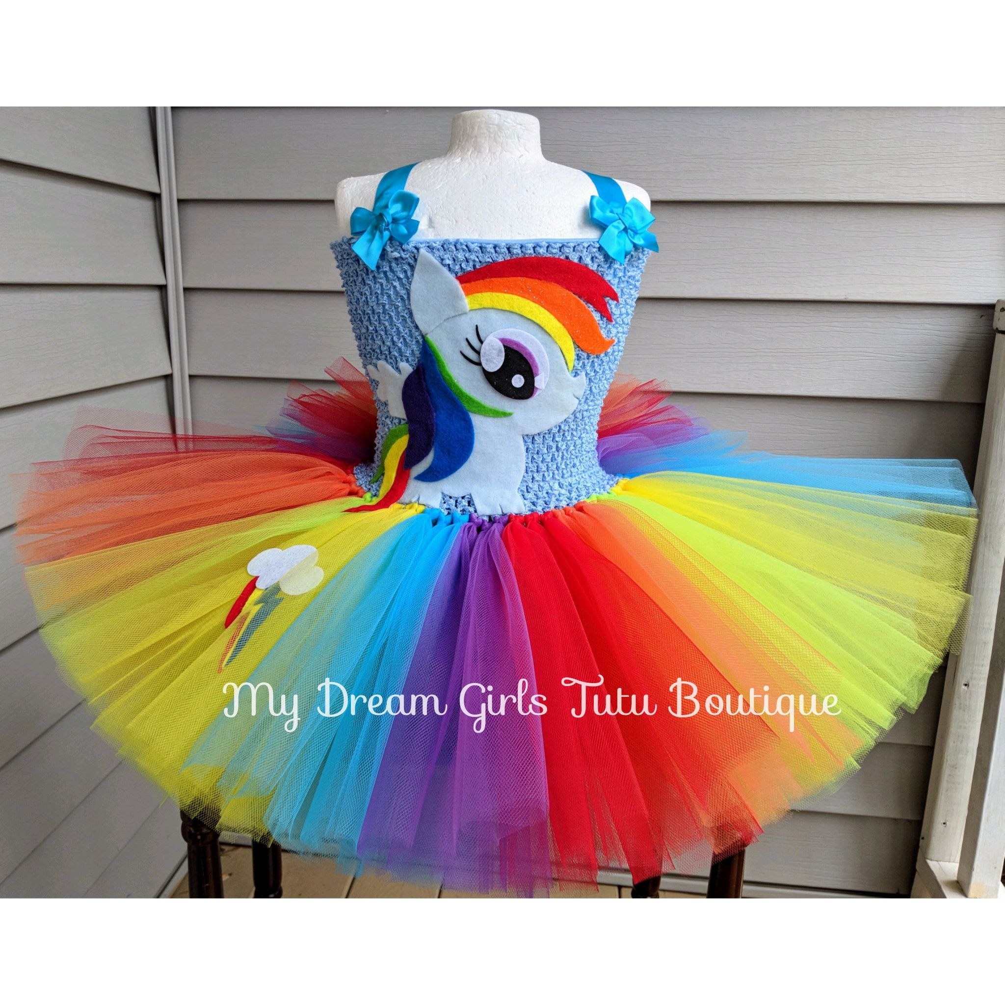 Halloween Kleider Luxus Rainbow Dash My Little Pony Halloween Dress Rainbow Dash