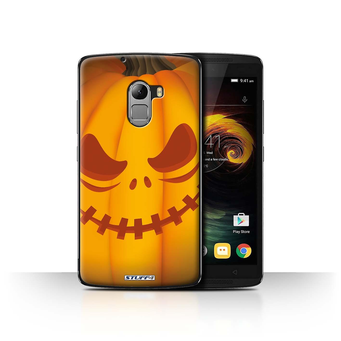 Halloween Kleider Schön Stuff4 Case Cover for Lenovo Vibe K4 Note Scary Halloween Pumpkin