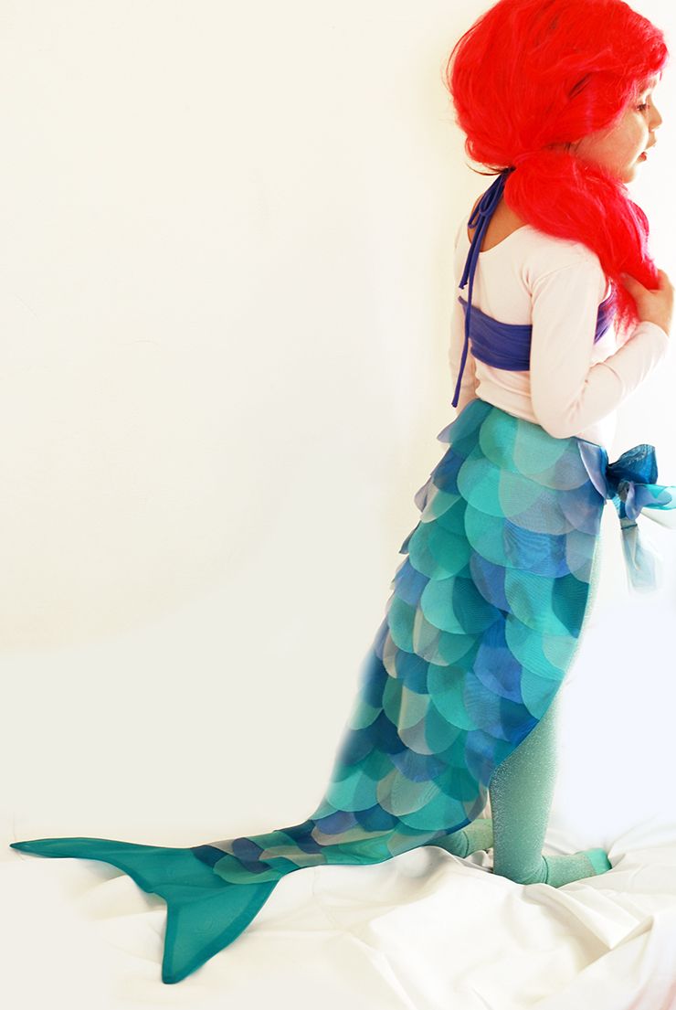 Halloween Kleidung Kinder Elegant Diy Mermaid Costume