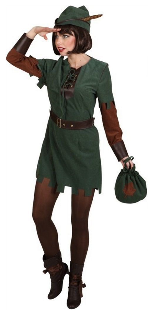 Halloween KostÃ¼m Damen GÃ¼nstig Schön Damen Kostüm Robin Hood Für Fasching