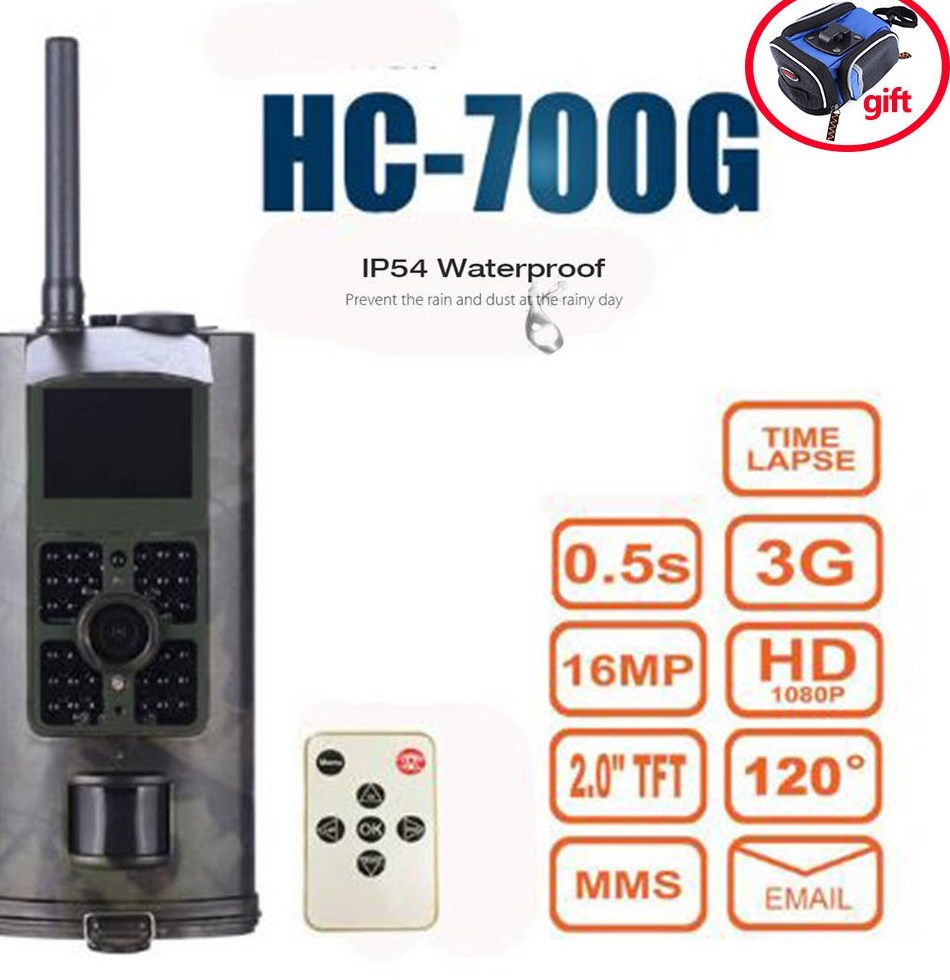 Outlife HC700G 16MP Trap Camera Infrared Night Vision Hunting Camera 3G SMS font b MMS b