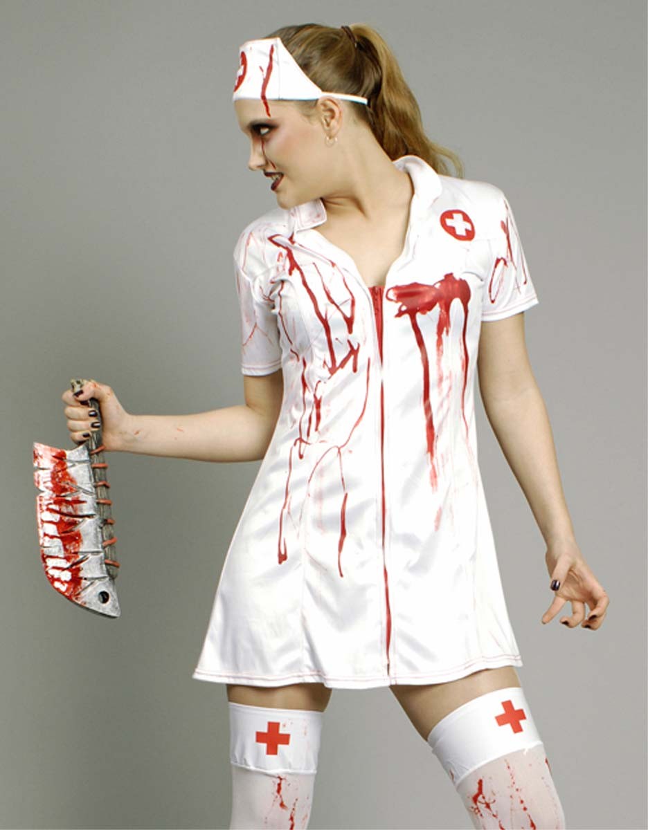 Halloween KostÃ¼m Krankenschwester Neu Halloween Kostüm Zombie Krankenschwester Gr 36 38 40 42