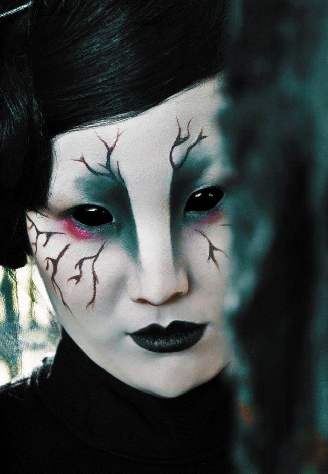 halloween schminke fur frauen 37 gruselige makeup ideen