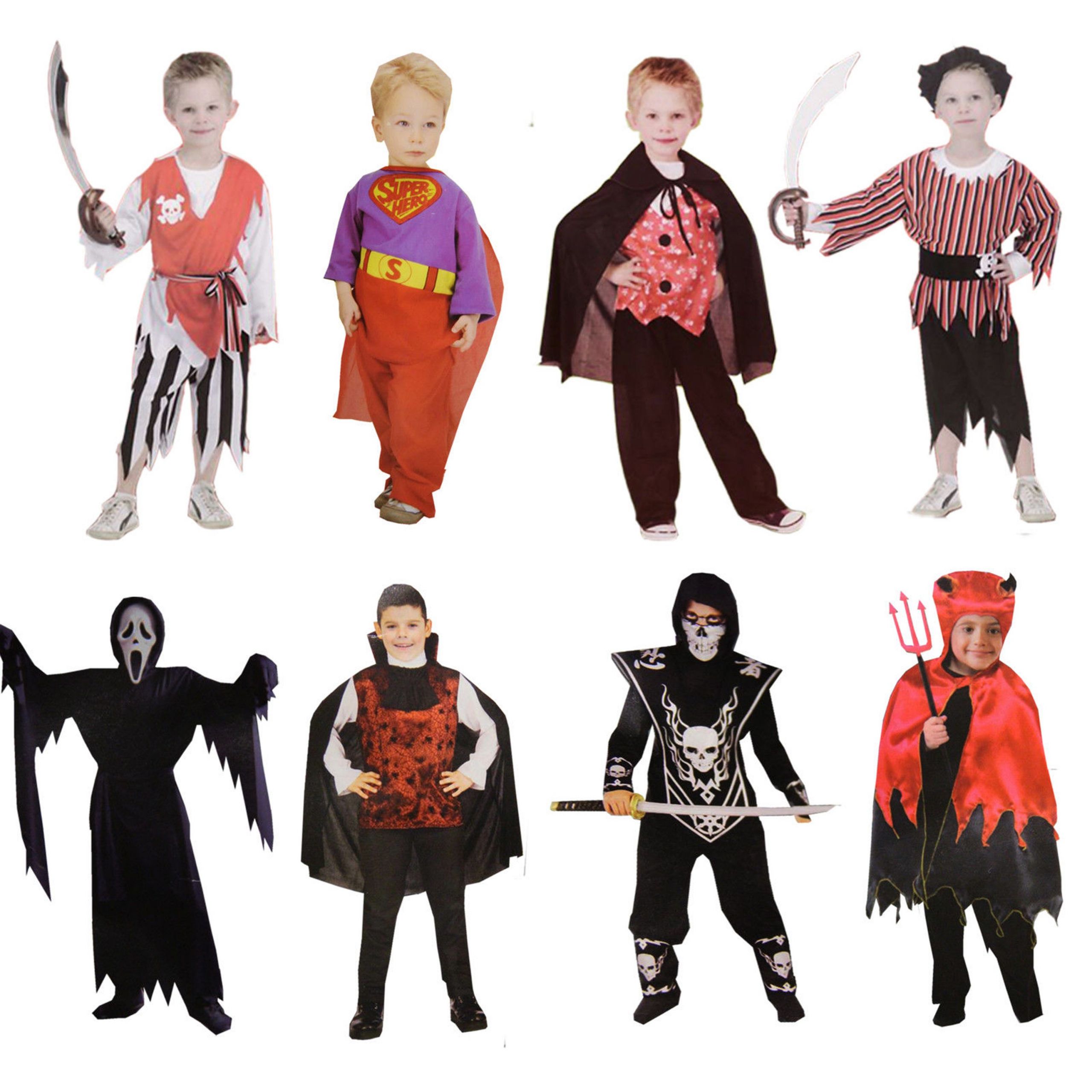 Halloween KostÃ¼me FÃ¼r Jungs Frisch Kinder Kostüm Jungs Halloween Fasching Pirat Vampir Teufel