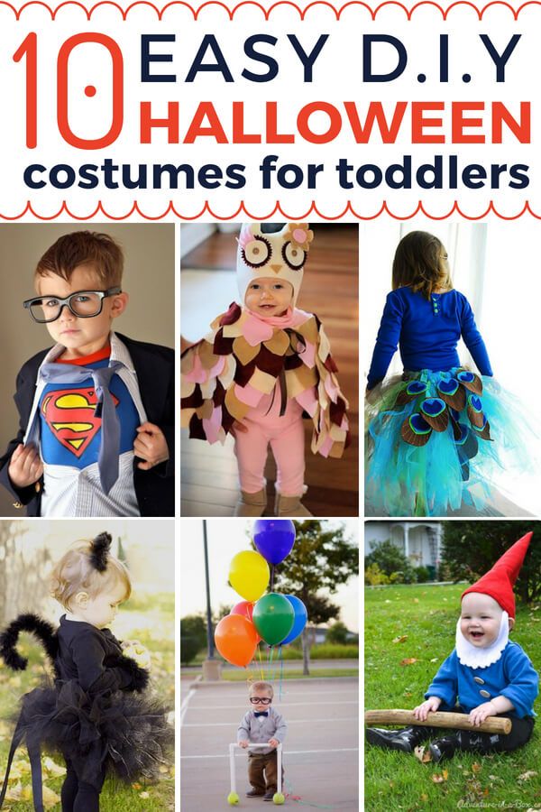 Halloween KostÃ¼me FÃ¼r Kleinkinder Schön 10 Entzückende Diy Halloween Kostüme Für Kleinkinder