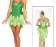 Halloween KostÃ¼me Frauen Frisch Tinkerbell Kostüm Fee Frauen Flügel Grünes Kleid