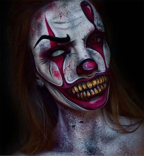 Halloween KostÃ¼me Frauen Ideen Elegant 20 Halloween Clown Make Up Ideen Für Mädchen Und Frauen