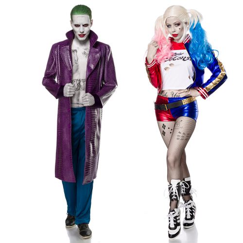 Halloween KostÃ¼me Herren Best Of Joker Kostüm Damen Herren Halloween Karneval Fasching