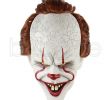 Halloween Laden Elegant Großhandel Stephen Kings Joker Maske Silikon Vollgesichts Horror Clown Latex Maske Halloween Party Masken Horrible Cosplay Prop Spielzeug Tta1789
