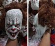 Halloween Laden Schön Großhandel Stephen Kings Joker Maske Silikon Vollgesichts Horror Clown Latex Maske Halloween Party Masken Horrible Cosplay Prop Spielzeug Tta1789