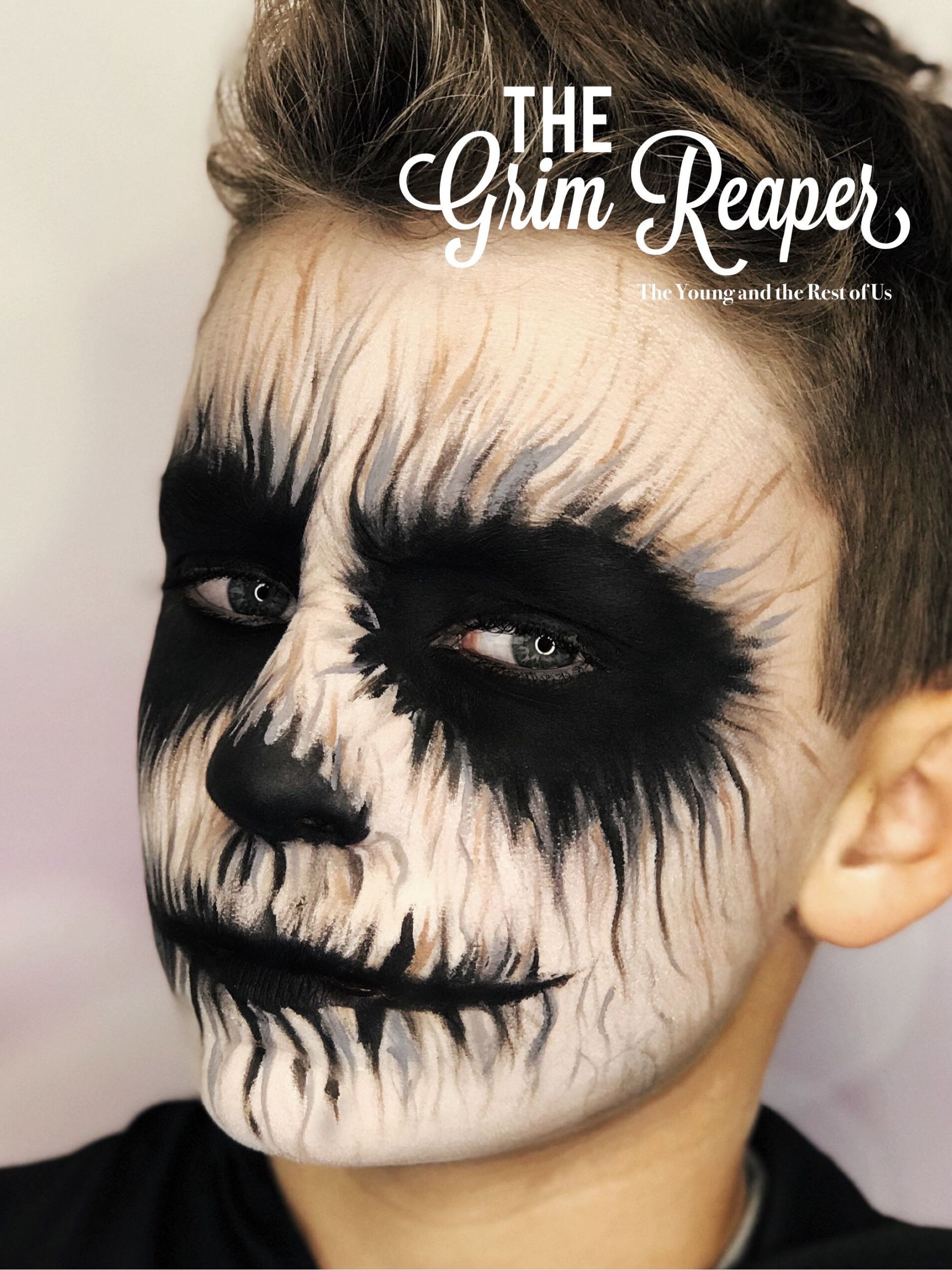Halloween Maske Frauen Frisch the Grim Reaper All Senegence Cosmetics Used for This Look
