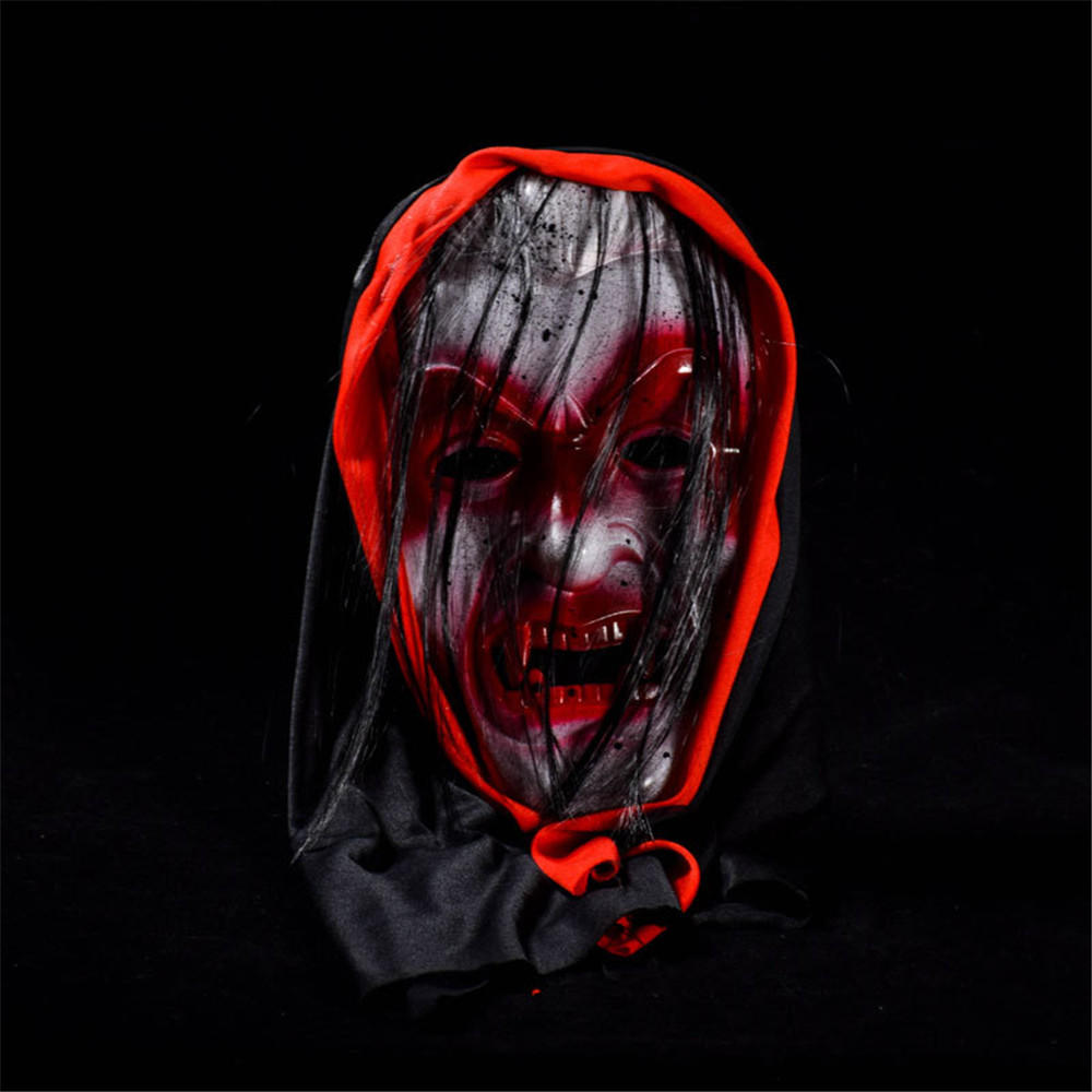 Halloween Maske Inspirierend Halloween Supply Ghost Face Masks with Hair Vampire Horrible Mask