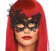 Halloween Masken Kaufen Luxus Damen Venezianische Augenmaske Schwarz