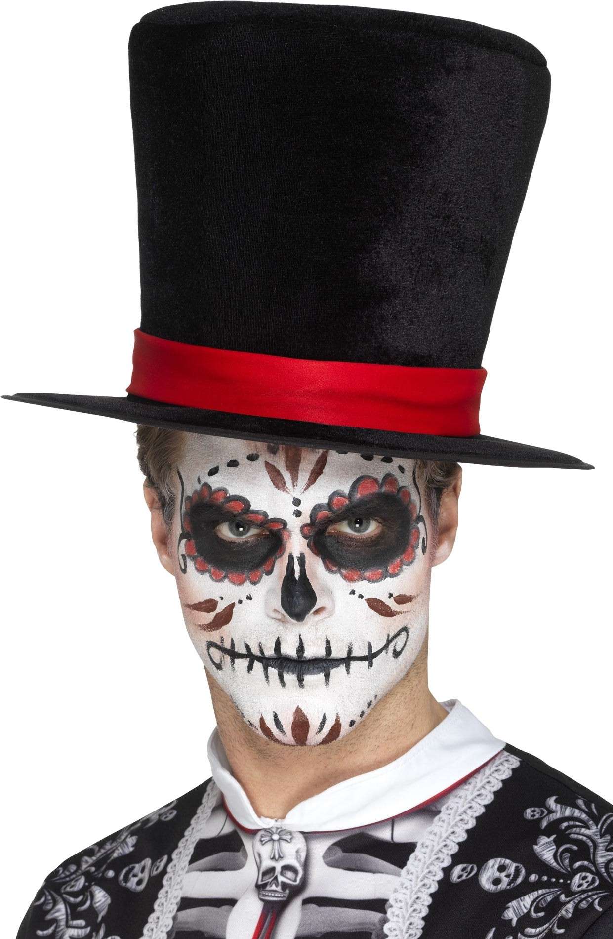 Halloween Masken Kaufen Luxus Dia De Los Muertos Zylinder Für Herren