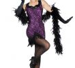 Halloween Outfit Damen Schön Purple Flapper Anna La S Costume