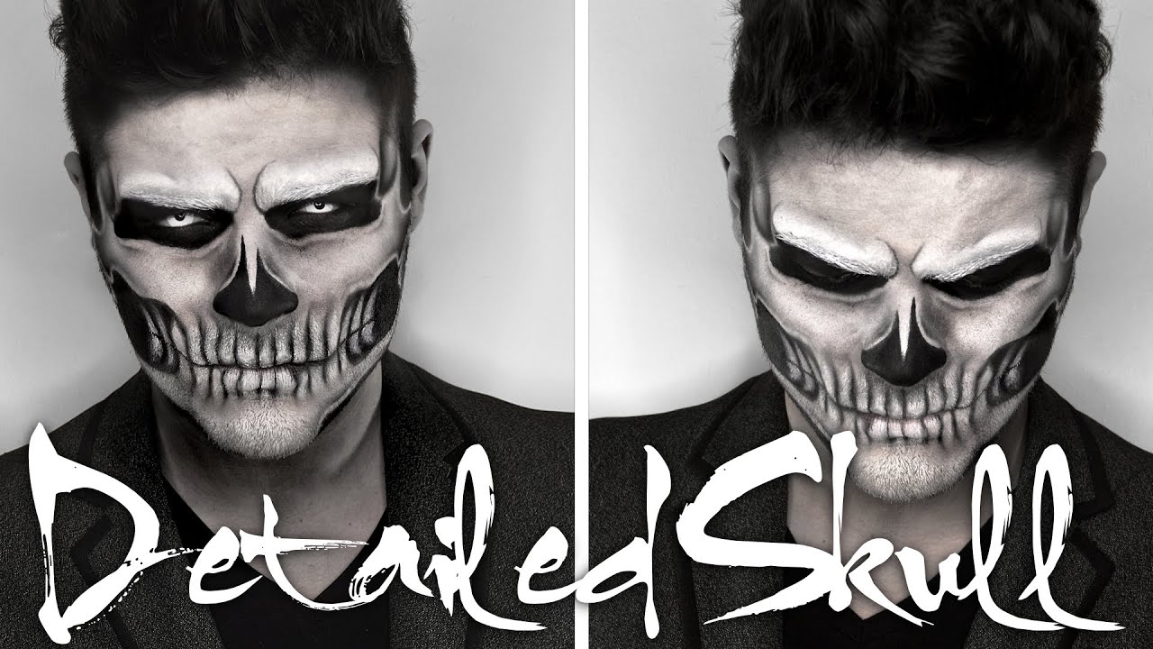 Halloween Schminke Einzigartig Lady Gaga Skull Makeup Halloween Tutorial