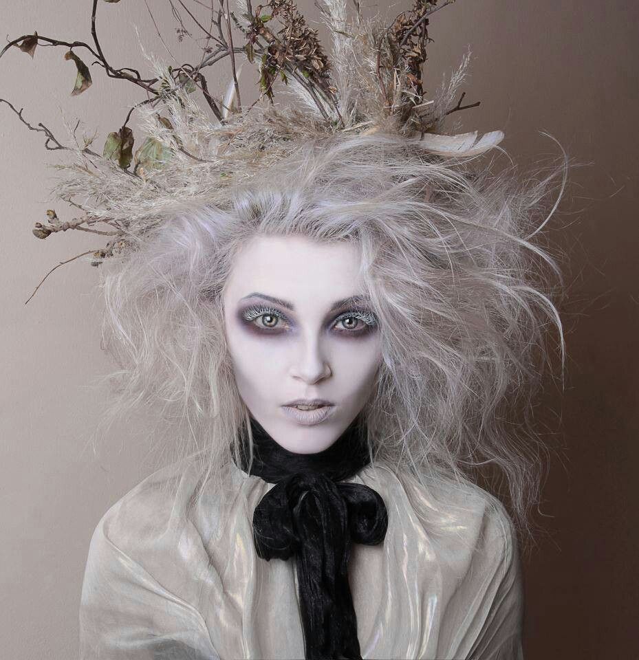 Halloween Schminktipps Schön Gothic Makeup and Hair Pasty Avant Garde Goth Special Fx Makeup