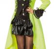 Halloween Schwarzes Kleid Einzigartig Barocke Damenjacke Neongrün