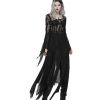 Halloween Schwarzes Kleid Genial Viktorianisches Kleid Im Layering Look Mit Netz