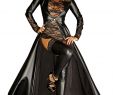 Halloween Verkleidung Damen Elegant Noir Handmade Damen Mantel Im Wetlook