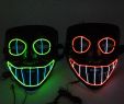 Halloween Verkleidung Inspirierend Us $11 49 Off Led Halloween Mask V Clown Evil Mask Party Masquerade Masks Neon Maske Costume Dj Light Up Horror Maska Glowing Masker Purge On