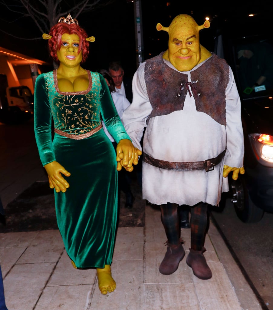 HeiÃŸe Halloween KostÃ¼me Luxus Heidi Klum Shrek Halloween Costume 2018