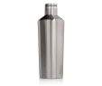 Herz Rost Neu Corkcicle Trinkflasche thermo isolierflasche Brushed Steel 1775 Ml Metallic